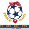 M687 3 2 Thum Proud Mama SVG Soccer SVG Cut File for Cricut Soccer Sayings SVG for Soccer T-shirts , Soccer Sublimation PNG
