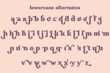15 01 1 Tangers font | Fancy Modern Serif Typeface