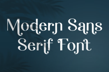 2 01 Moon Walk font | Fancy Modern Sans Serif Typeface