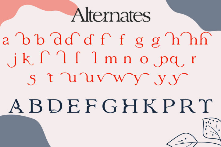 13 01 Benefits font | Stylish Modern Serif Typeface