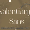 1 01 Valentiamo Sans Font | Stunning Sans Serif Typeface