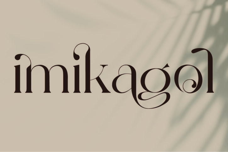 1 10 1 Bibalgoski Font | Stunning Serif Typeface