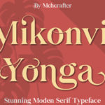 1 01 Mikonvis Yonga Font | Stunning Serif Typeface