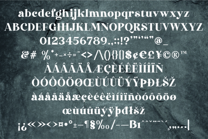 10 Kamila Font | Moden Slab Serif Typeface